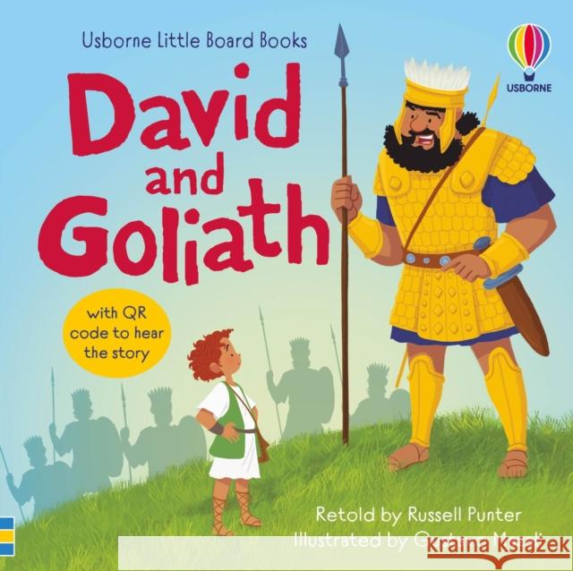 David and Goliath Russell Punter 9781836041979 Usborne Publishing Ltd