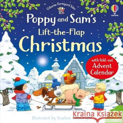 Poppy and Sam's Lift-the-Flap Christmas with Advent Calendar Sam Taplin 9781836045441