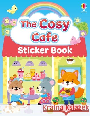 The Cosy Cafe Sticker Book Lesley Sims 9781836047889