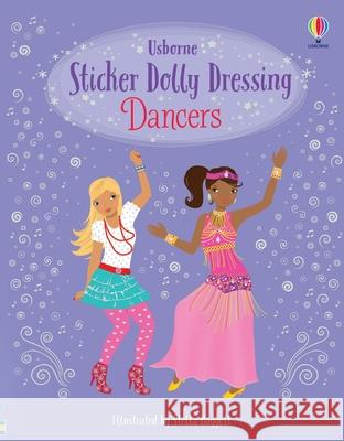 Sticker Dolly Dressing Dancers Fiona Watt Stella Baggott 9781836050957