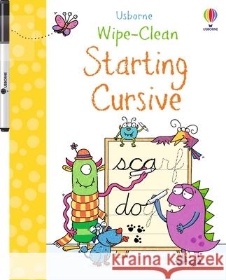 Wipe-Clean Starting Cursive Caroline Young Gareth Williams 9781836052234