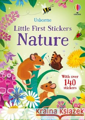 Little First Stickers Nature Caroline Young Malgorzata Detner 9781836052692 Usborne Books