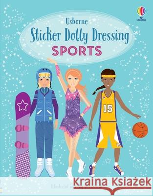 Sticker Dolly Dressing Sports Fiona Watt Vicky Arrowsmith 9781836052722 Usborne Books