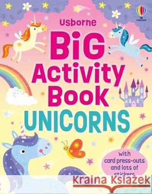 Big Activity Book Unicorns Kirsteen Robson Christine Sheldon 9781836053026 Usborne Books