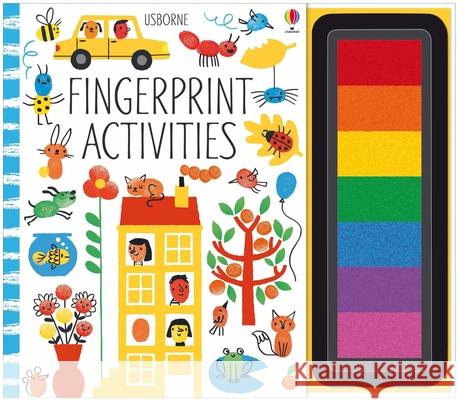 Fingerprint Activities Fiona Watt Erica Harrison 9781836054160 Usborne Books