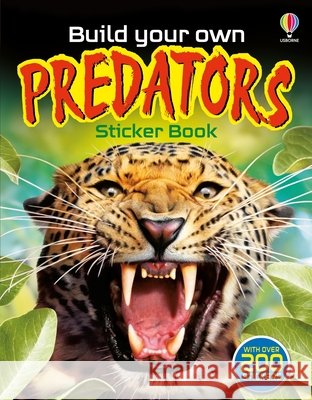 Build Your Own Predators Simon Tudhope Gong Studios 9781836055051 Usborne Books