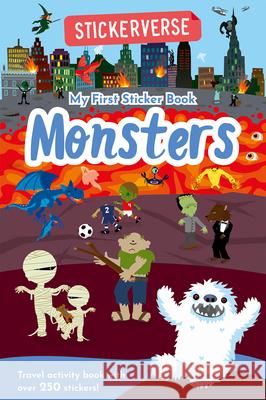 Stickerverse: My First Sticker Book Monsters Oakley Graham Dan Crisp 9781836161677 Two Windmills