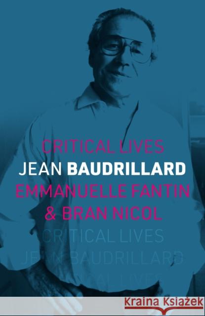Jean Baudrillard Bran Nicol 9781836391036 Reaktion Books
