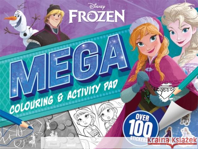 Disney Frozen: Mega Colouring & Activity Pad Walt Disney 9781836500421