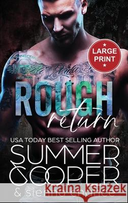 Rough Return: A Motorcycle Club New Adult Romance (Large Print Hardback) Summer Cooper 9781836700180 Hot Summer and Sexy Romance