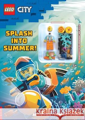 LEGO® City: Splash into Summer (with diver LEGO minifigure and underwater accessories) Buster Books 9781837250059 Michael O'Mara