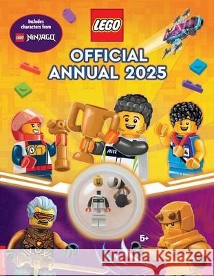 LEGO® Books: Official Annual 2025 (with racing driver minifigure and trophy) Buster Books 9781837250097 Michael O'Mara