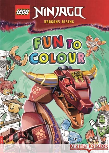 LEGO® NINJAGO®: Fun to Colour - Dragon Edition Buster Books 9781837250783 Michael O'Mara Books Ltd