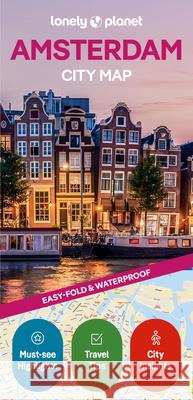 Lonely Planet Amsterdam City Map Lonely Planet 9781837584666 Lonely Planet Global Limited