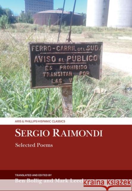 Sergio Raimondi, Selected Poems  9781837644445 Liverpool University Press