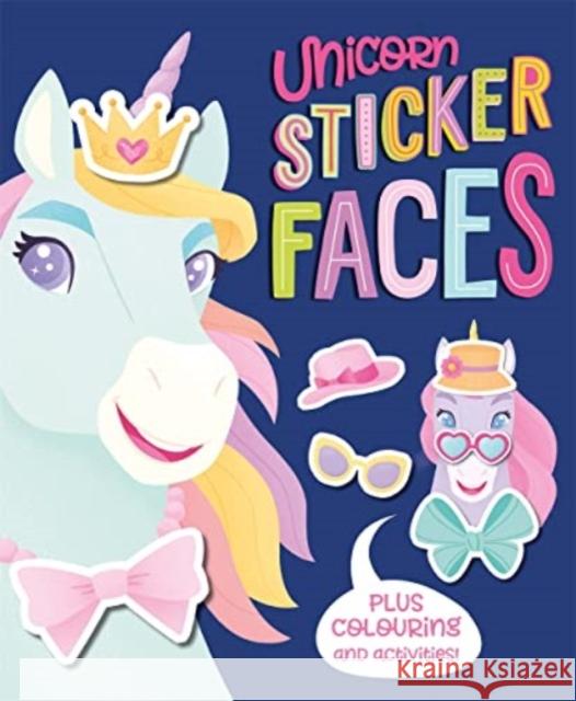 Unicorn Sticker Faces Igloo Books 9781837711093 Bonnier Books Ltd