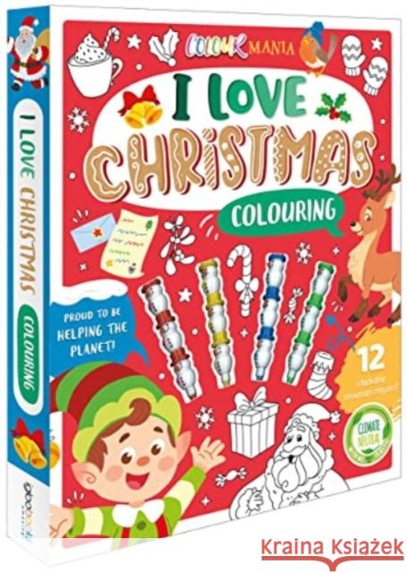 I Love Christmas Colouring Igloo Books 9781837711123 Bonnier Books Ltd