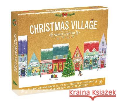 Christmas Village: Advent Craft Kit Igloo Books   9781837711413 Sparkpool