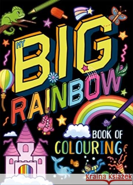 My Big Rainbow Book of Colouring Igloo Books 9781837711796 Bonnier Books Ltd