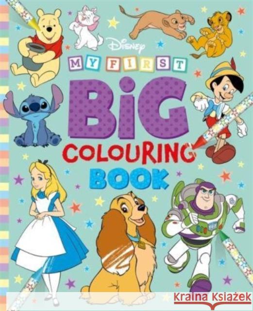 Disney: My First Big Colouring Book Walt Disney 9781837714131 Bonnier Books Ltd