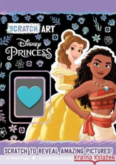 Disney Princess: Scratch Art Walt Disney 9781837714483 Bonnier Books Ltd