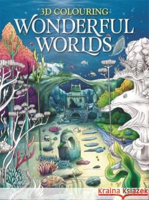 3D Colouring: Wonderful Worlds Igloo Books Ltd 9781837714537 Bonnier Books Ltd