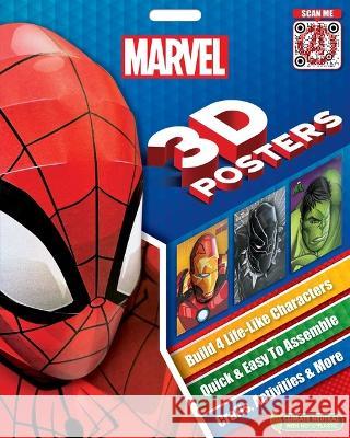 Marvel 3D Posters: Quick & Easy to Assemble Life-Like Characters, Plus Crafts, Activities, and More Igloobooks 9781837717330
