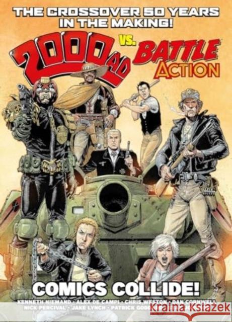 2000 AD Vs Battle Action: Comics Collide! Alex De Campi 9781837861897 2000 AD