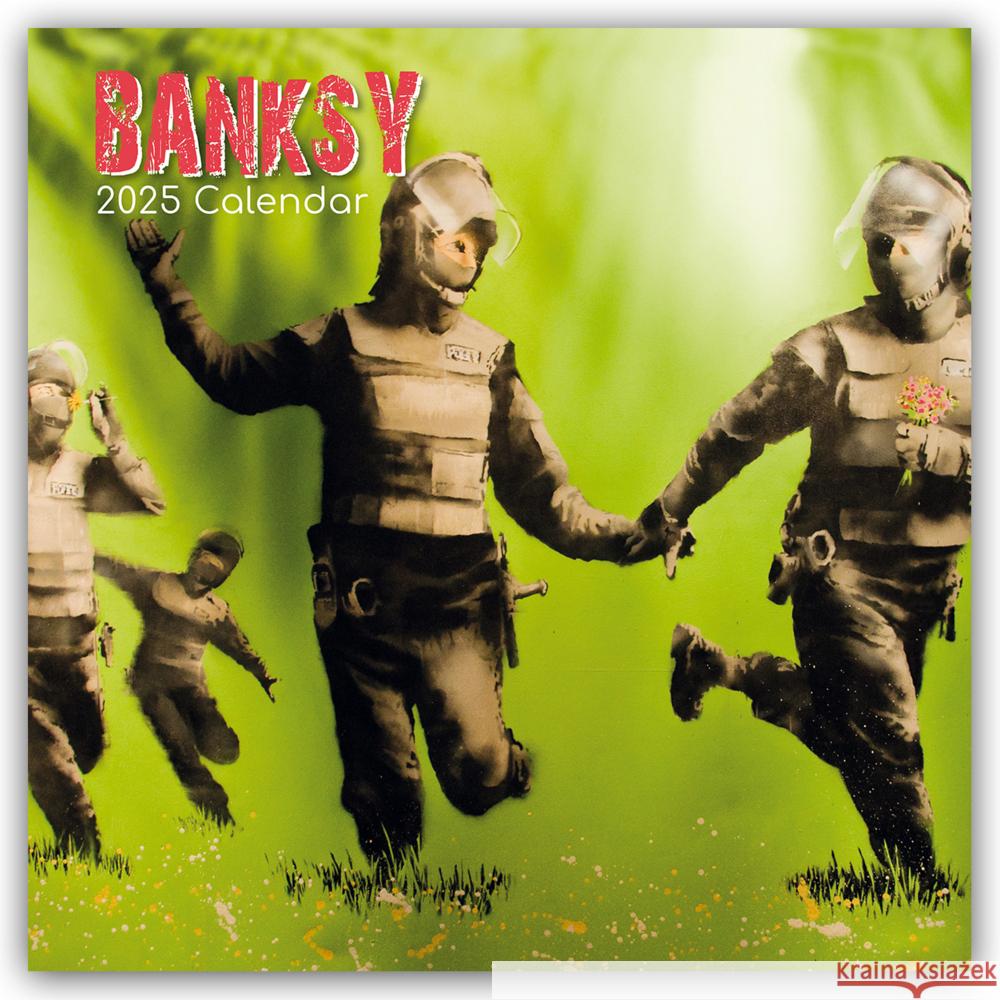 Banksy 2025 - 16-Monatskalender Gifted Stationery Co. Ltd 9781837889181