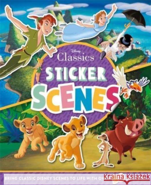 Disney Classics: Sticker Scenes Walt Disney 9781837950133