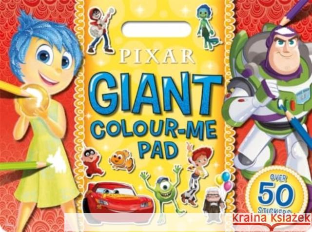 Pixar: Giant Colour-Me Pad Walt Disney 9781837951116 Bonnier Books Ltd