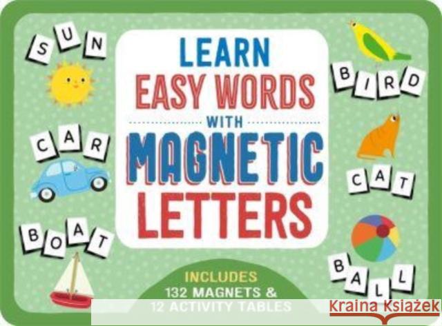 Learn Easy Words with Magnetic Letters Autumn Publishing 9781837951543 Bonnier Books Ltd