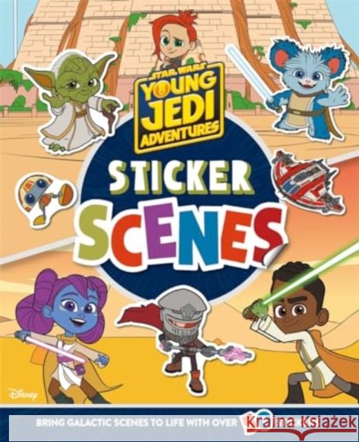 Star Wars Jedi Adventures: Sticker Scenes Walt Disney 9781837951888