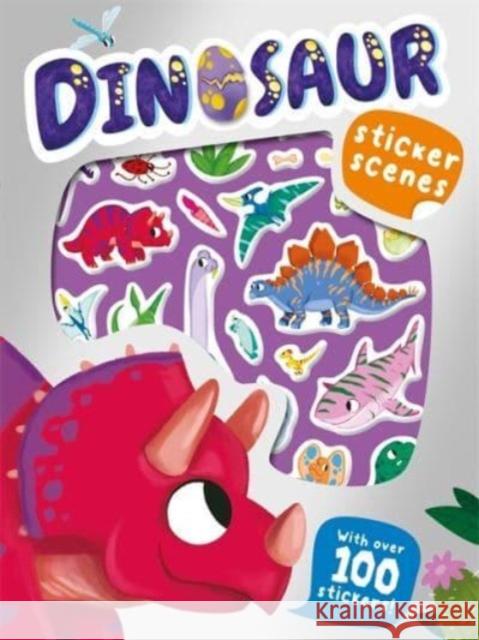 Dinosaur Sticker Scenes Igloo Books 9781837954063 Bonnier Books Ltd