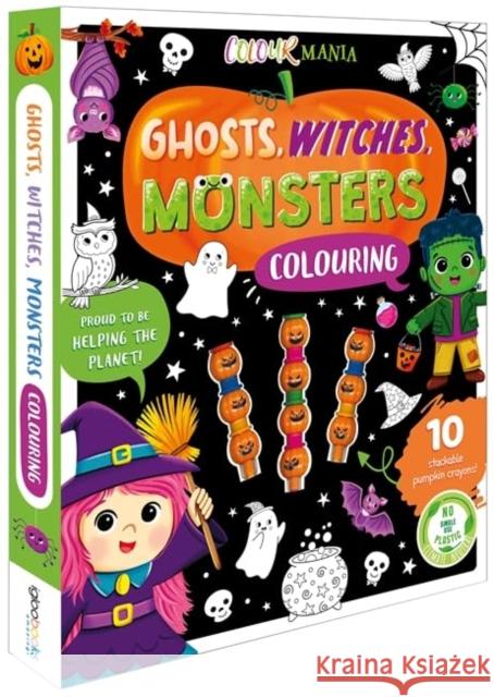 Ghosts, Witches, Monsters Colouring Igloo Books 9781837954964 Bonnier Books Ltd