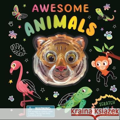 Awesome Animals: Scratch Art & Coloring Igloobooks                               Brenda Figueroa 9781837955442