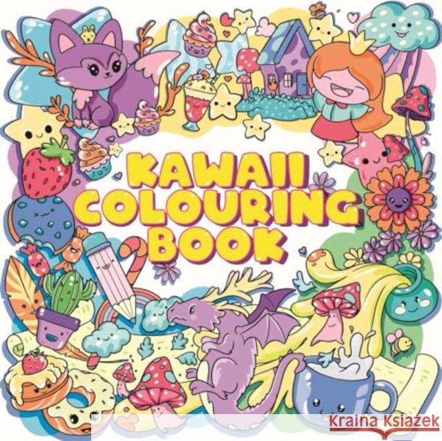 Kawaii Colouring Book Igloo Books Ltd 9781837956050 Bonnier Books Ltd