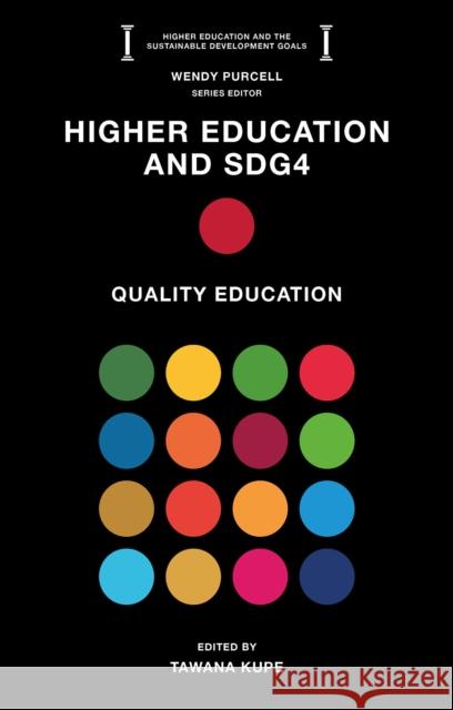 Higher Education and SDG4: Quality Education  9781837976300 Emerald Publishing Limited