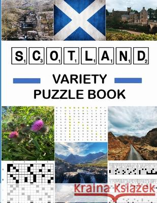 Scotland Variety Puzzle Book Dr. McIntosh 9781838488918 Cheryl McIntosh