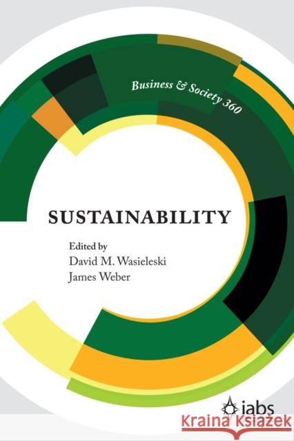 Sustainability David M. Wasieleski James Weber 9781838673741