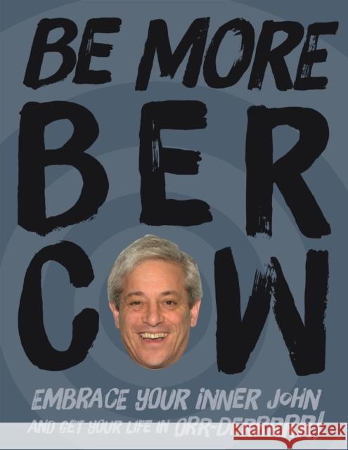 Be More Bercow Anonymous   9781838950262 Atlantic Books