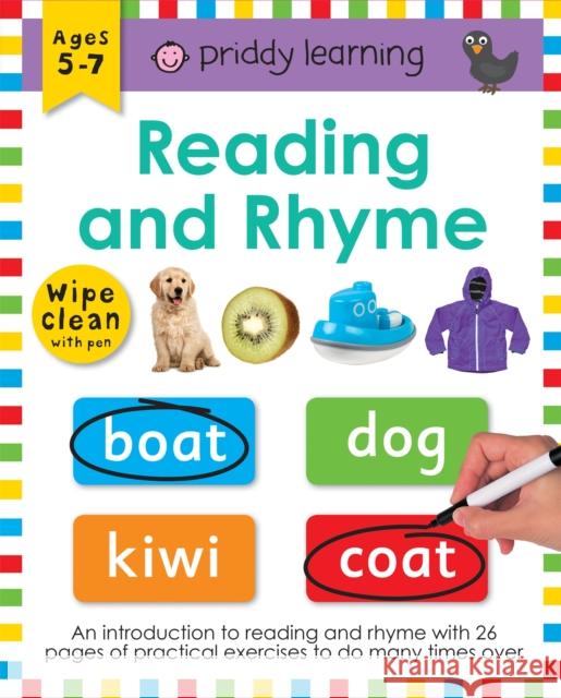 Reading and Rhyme Roger Priddy   9781838990114 Priddy Books