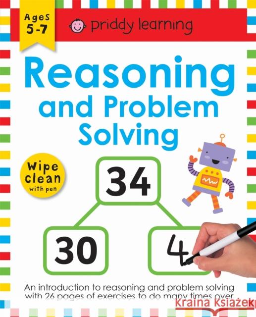 Reasoning and Problem Solving Roger Priddy   9781838990121 Priddy Books