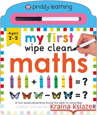 My First Wipe Clean Maths Roger Priddy 9781838993900 Priddy Books