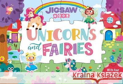 Jigsaw Book: Unicorns and Fairies Igloo Books   9781839033773 Igloo Books Ltd