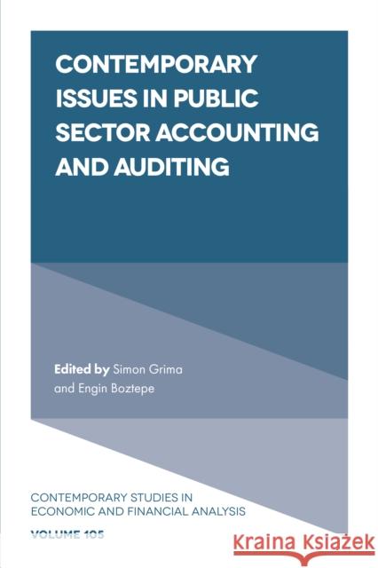 Contemporary Issues in Public Sector Accounting and Auditing Simon Grima Engin Boztepe 9781839095092