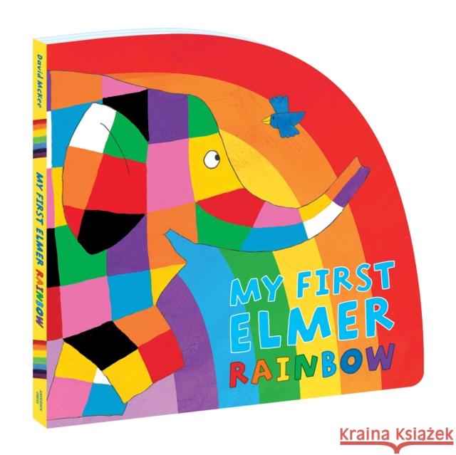My First Elmer Rainbow: Shaped Board Book David McKee 9781839134784