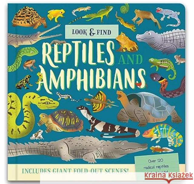 Look & Find: Reptiles and Amphibians Laura Chamberlain 9781839237119