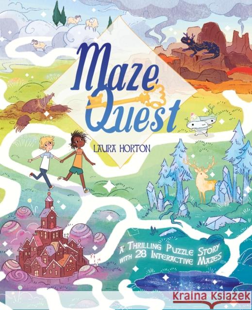 Maze Quest: A Thrilling Puzzle Story with 28 Interactive Mazes William (Author) Potter 9781839403620