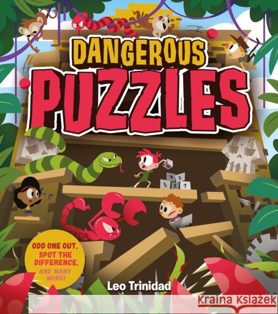 Dangerous Puzzles: Odd One Out, Spot the Difference, and many more! Jane Kent 9781839405952 Arcturus Publishing Ltd